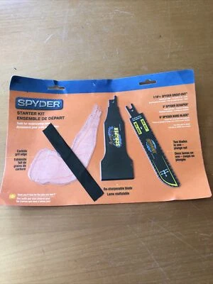 Spyder Blades - 2 Pcs, 6” Bore Blade & 2” Scraper Blade — 第 1/3 张图片
