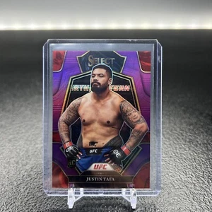 Panini UFC Select Justin Tafa RC 2023 púrpura/99 - Imagen 1 de 3