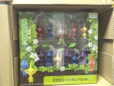 [NUEVO]Pikmin 3 Deluxe Capitán Olimar y Pikmin Juego de 11 figuras de Japón de 2,5 pulgadas Foto 1 de 4
