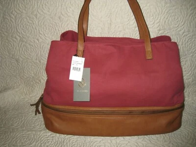 BOLSO DE VIAJE DE FIN DE SEMANA A NIVEL DE CALLE BOLSO DE LONA NUEVO Foto 1 de 4