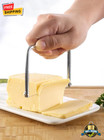 1 pc Stainless Steel Cheese Cutter with Durable Wire Slicer for Kitchen Use