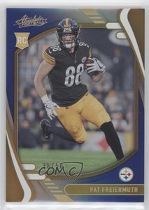 2021 Panini Absolute Rookies Spectrum Blue /50 Pat Freiermuth #117 Rookie RC