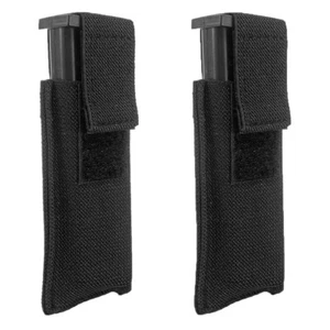 2 Piezas Oculto Transportar Elástico Horizontal Solo Cargador Bolsa Pistola Mag Soporte - Imagen 1 de 13