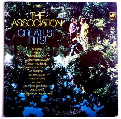 THE ASSOCIATION– Greatest Hits! -Vinyl LP  1968 Warner Bros. WS 1767 Green Label - Image 1 of 4