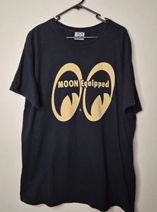 Vintage MOON Equipped Moon Eyes T-Shirt Tee Size Large Made in USA VTG Retro - Picture 1 of 4