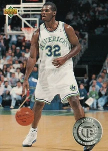 1993-94 Upper Deck Basketball #486 - Jamal Mashburn TP - Dallas Mavericks 93-537 - Picture 1 of 2