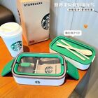 Starbucks Double Layer Insulated Lunch Box 304SUS Lightweight Large Capacity New