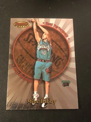 Bowman's Best Performers Mike Bibby 1998-99 #BP8 novato radiocontrol Foto 1 de 2