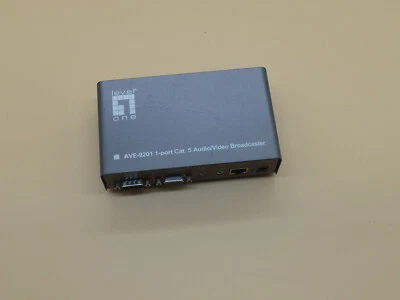 LevelOne AVE-9201 Trans- (KVM Switch) 1-port Cat. 5 Audio/Video Broadcaster - Bild 1 von 2