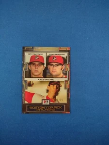2008 Tristar Prospects Plus Wieland Fife Price Boston RC Rookie Yellow SSP 9/25 - Picture 1 of 2