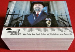 Umbrella Academy - COMPLETE BASE SET (63 cards) - Rittenhouse 2020