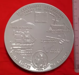 1976 Bicentennial FRANKOMA Signers of the Declaration 8" Collector Plate #4 of 5 - Bild 1 von 4