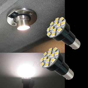 10x Indoor Vehicles 1156 Ba15s SMD LED Bulbs Lighting SUNSET WHITE in 280 LUMEN - Picture 1 of 4