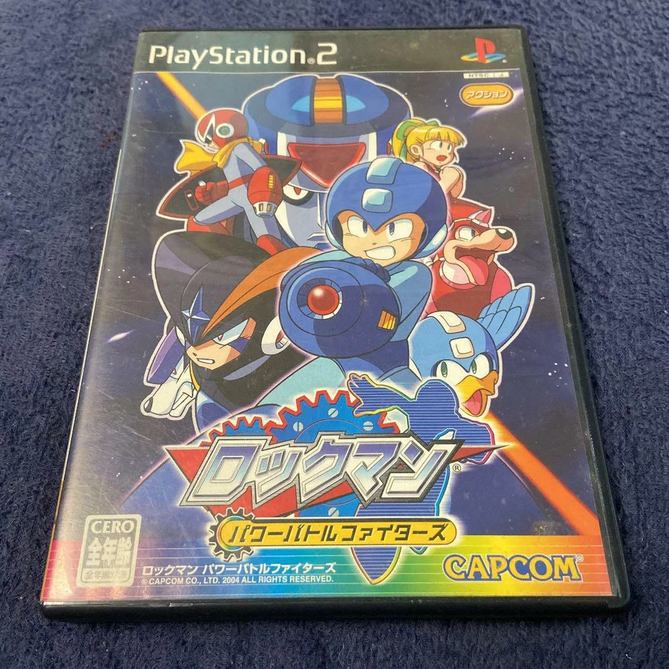 Rockman the Power Battle Fighters  Playstation PS2 software Japan Capcom - Image 1 of 4