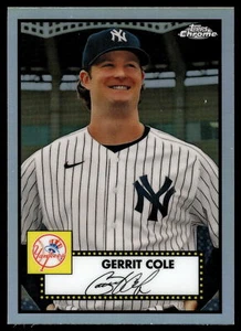 2021 Topps Chrome Platinum Anniversary Gerrit Cole Refractor  #169 - Picture 1 of 2