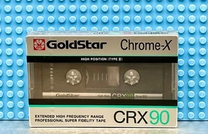CINTA DE CASETE EN BLANCO GOLDSTAR CRX 90 TIPO II (1) (SELLADA) - Imagen 1 de 3