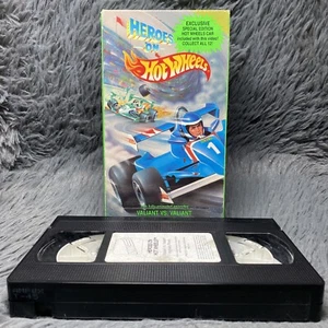 Heroes On Hot Wheels VHS 1991 Valiant Vs. & Highway Pirate Speed Shark Classic - Picture 1 of 8