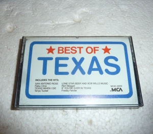 Lone Star Beer & Bob Wills Music Best of Texas Country Music Cassette Tape S-15 - Picture 1 of 3