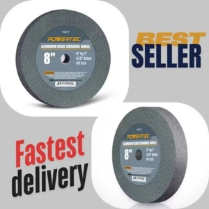 8 in. x 1 in. 60-Grit 5/8 in. Arbor Aluminum Oxide Grinding Wheel for Bench Grin - Picture 1 of 5