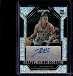 2023-24 Prizm Draft Keyonte George Draft Picks Mojo Rookie Auto Autograph #22/25