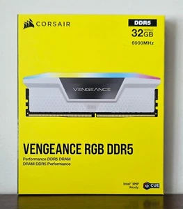 Corsair Vengeance 32GB (2x16GB) 6000MT/s DDR5 RAM CMH32GX5M2E6000C36W - Picture 1 of 2
