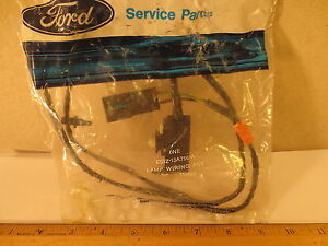 FORD 1984/1989 TEMPO MERCURY TOPAZ "LAMP WIRING ASY" LUGGAGE COMPARTMENT NOS