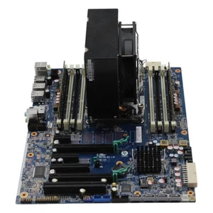 HP Z440 WorkStation Motherboard 710324-001 W/Heatsink & XEON E5-1620V3 & 16GB - Picture 1 of 7