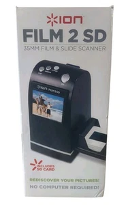 ION Film 2 SD 35mm Film and Slide Scanner/Complete In Box/Tested/Free Shipping - Photo 1/4
