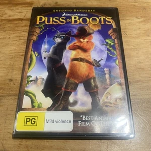 Puss In Boots DVD Region4. VGC. Free Shipping . - Picture 1 of 6