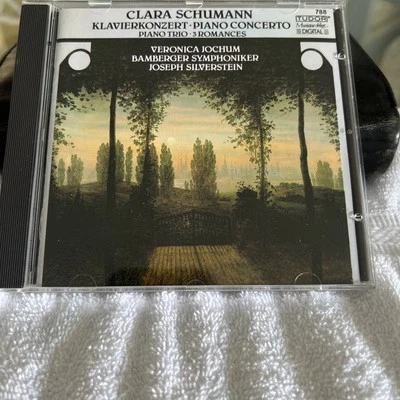 Clara Schumann KLAVIERKONZERT/KLAVIERTRI CD 1988 Tudor Silverstein Bamberger Foto 1 de 4