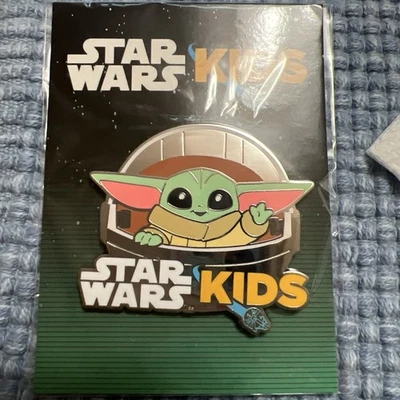 SDCC 2025 STAR WARS KIDS GROGU PIN BABY YODA LUCASFILM DISNEY COMIC CON LIMITED - Image 1 of 4