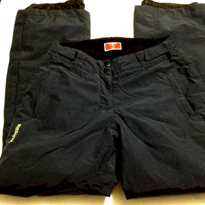Rossignol Pantalones Esquí Nieve Mujer Azul Marino Pequeño Aislado Impermeable Cintura Ajustable Foto 1 de 4
