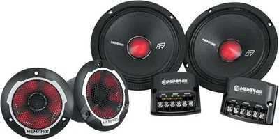 Memphis Audio SRXP62CV2 SR Pro 6.5" Component Speaker Set 250W Peak 125W RMS - Image 1 of 4