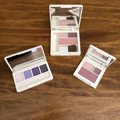 Lote de 3 Clinique All About Shadow Quad, Duo & Color Surge Duo con rubor. Foto 1 de 4