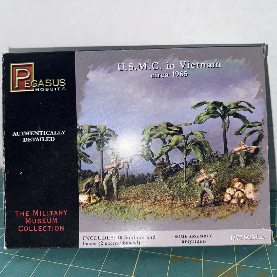 Pegasus Hobby 7401 1/72 USMC in Vietnam 1965 Pghs7401