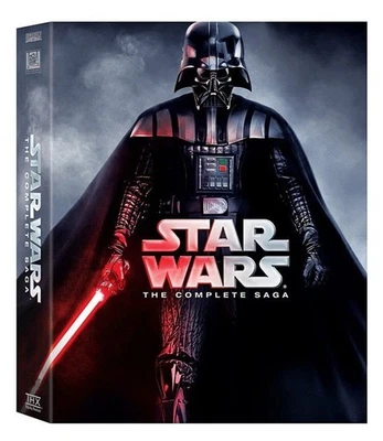 Star Wars: The Complete Saga 1-6 DVD (I,II,III,IV, V, VI, 12-Disc Box Set) New