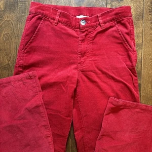 Beaufort Bonnet Company Boys Red Corduroy Pants 12 EUC - Picture 1 of 7