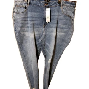 Relativity Curvy Stretch Jeans Size 22 NWT RETAIL $64 FRONT & BACK Pockets - Picture 1 of 5