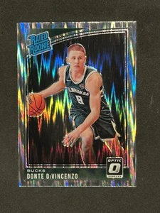 Donte DiVincenzo 2018-19 Donruss Optic Rated ROOKIE Flash Prizm #164 Milwaukee S - Imagen 1 de 2