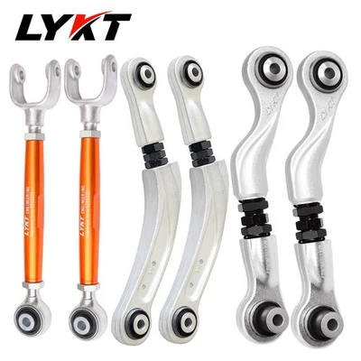 LYKT 6pcs Adjustable Rear Camber&Toe Arms for Benz C、CLS、E、GLC、GLK、SL、 AMG Foto 1 de 4
