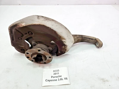 ✅ 11-18 OEM Porsche Cayenne 958 Diesel Front Right Passenger Spindle Knuckle - Image 1 of 4