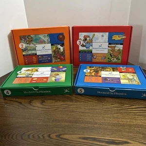 Hooked On Phonics Learn To Read Reading Program 2, 3, 4, 5 See Pictures - Imagen 1 de 24