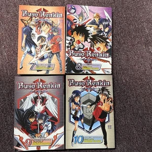 Buso Renkin Manga English Vol 7-10 Viz 4 Books Used - Picture 1 of 10