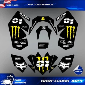 Suzuki LTR 450 ATV stickers decals graphics kit 2006 2007 2008 2009 2012 to 2014 - Picture 1 of 6