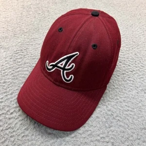 VTG Atlanta Braves Hat Cap Men 7 1/8 Fitted LeLong Ashville Rd - Picture 1 of 6