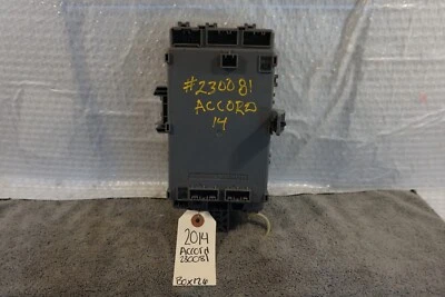 Honda Accord 2013-2014 interior cabina caja de fusibles unión OEM T2FA000 módulo BCM Foto 1 de 4