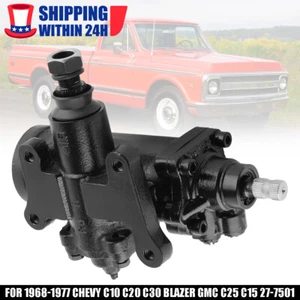 Power Steering Gear Box.For 68-77 Chevy C10 C20 C30 Blazer GMC C15 C25 27-7501 - Bild 1 von 10