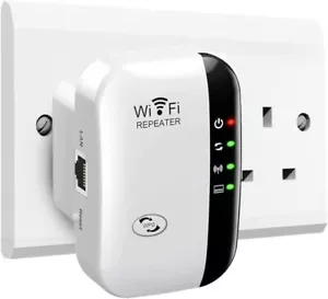 WLAN Repeater 300Mbps Router Range WIFI Signal Verstärker Access Point Booster - Bild 1 von 11