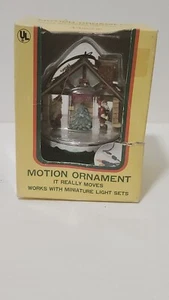 Eluceo Motion Christmas Ornament Spinning Santa Vintage. Box Has Damage Bin 1 - Picture 1 of 4