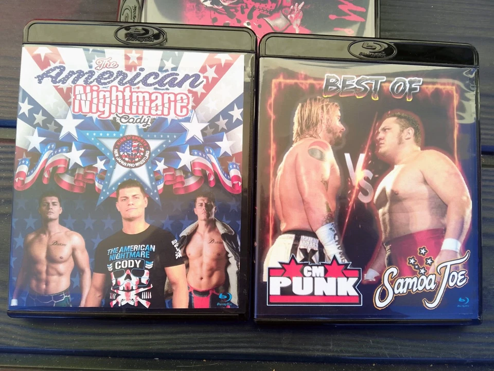 IVP Blu ray Wrestling lot Best of Cody in Japan, CM Punk vs Samoa Joe NJPW ROH - Image 1 of 1
